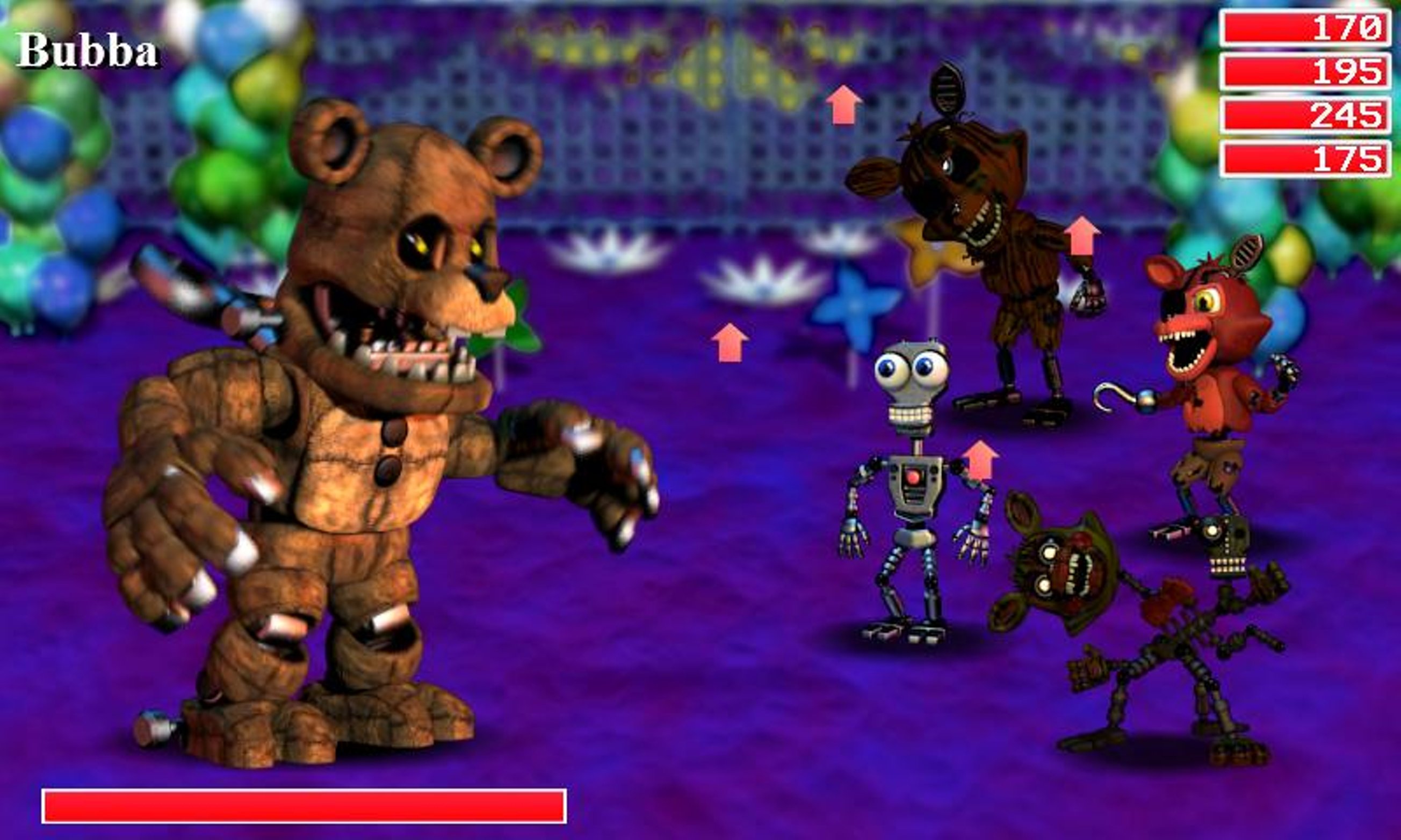 Fnaf world где