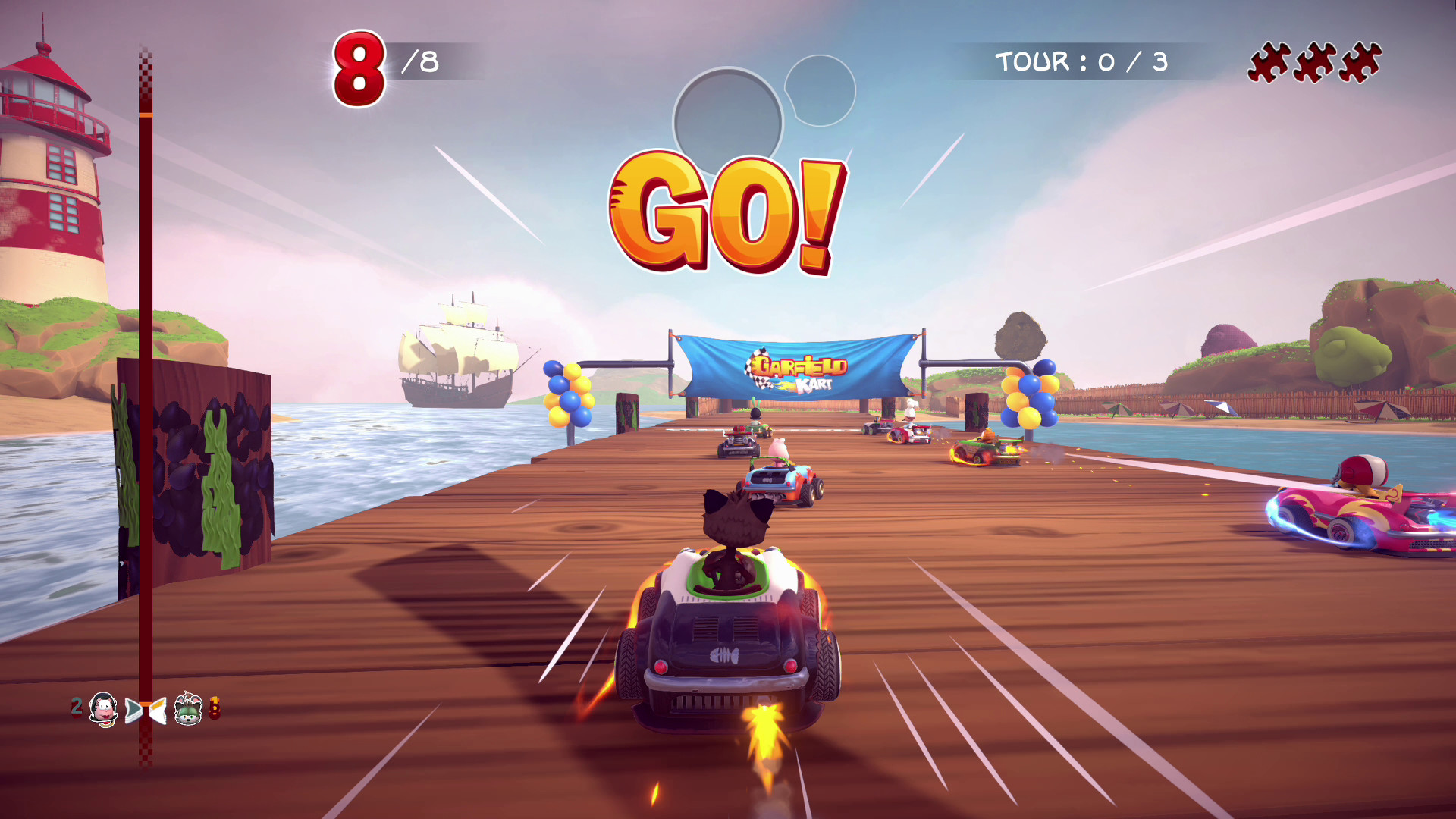 Garfield Kart: Furious Racing Screenshot 4