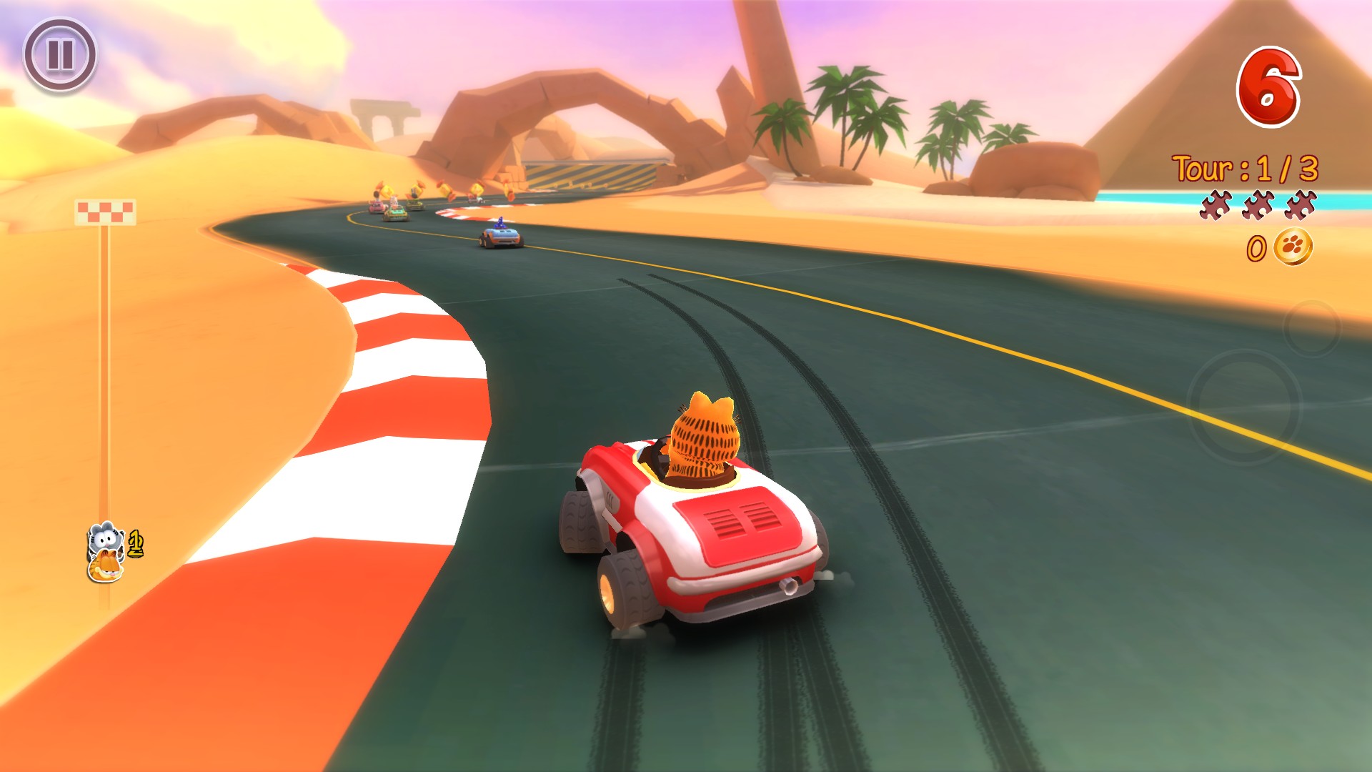 Garfield Kart Screenshot 2