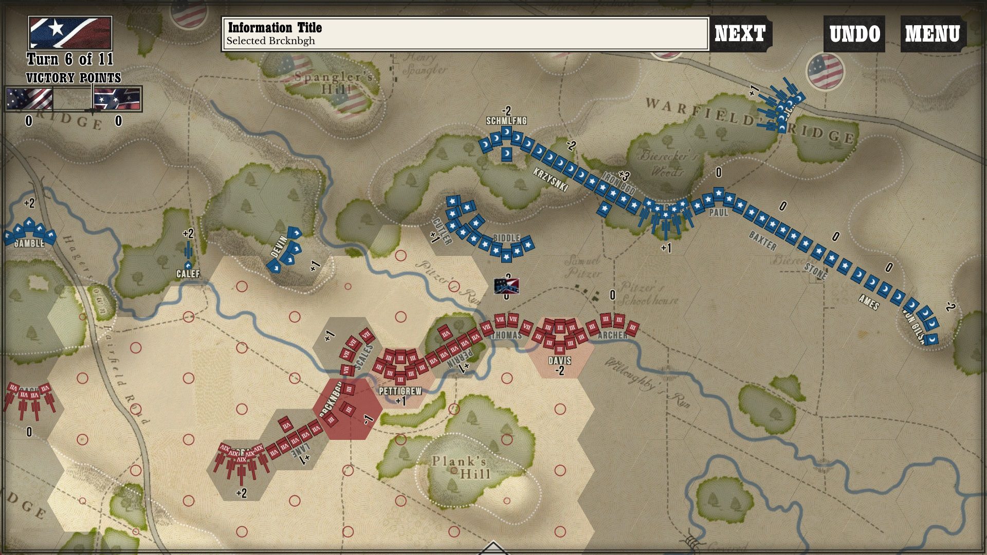 Gettysburg: the Tide Turns Screenshot 1