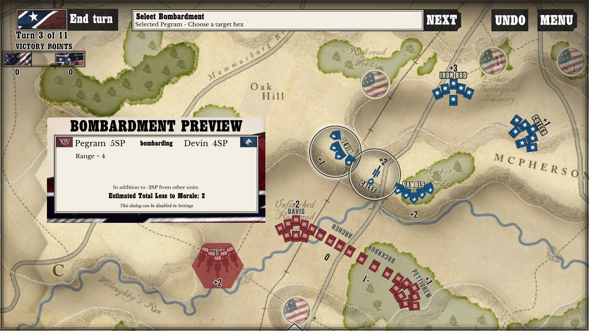Gettysburg: the Tide Turns Screenshot 2