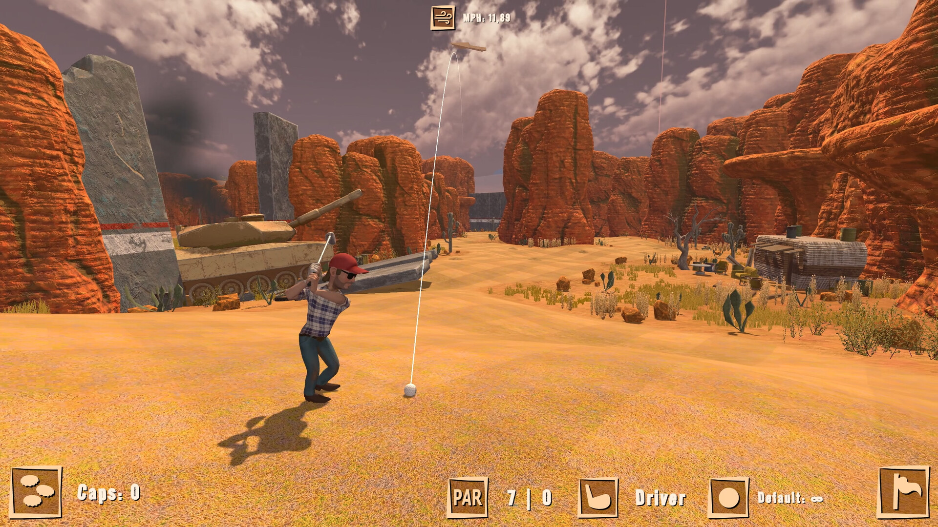 Golf vs. Zombies Screenshot 1