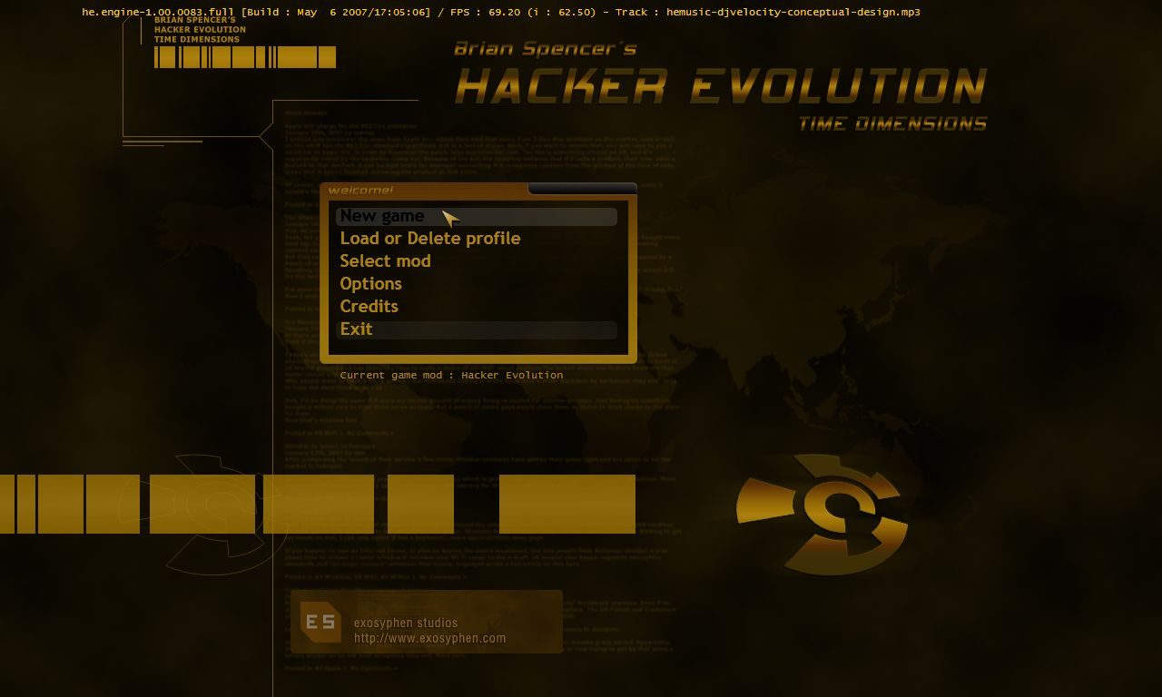Hacker Evolution Screenshot 1