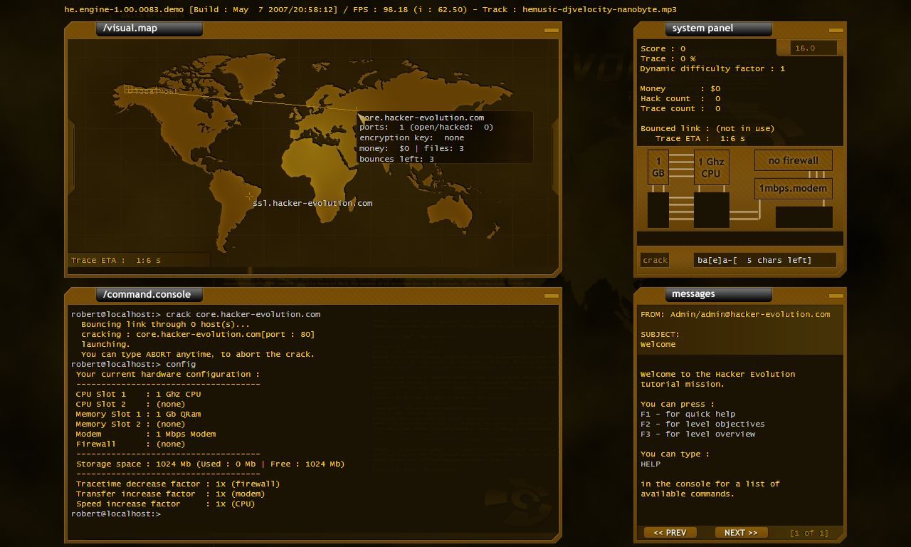 Hacker Evolution Screenshot 5
