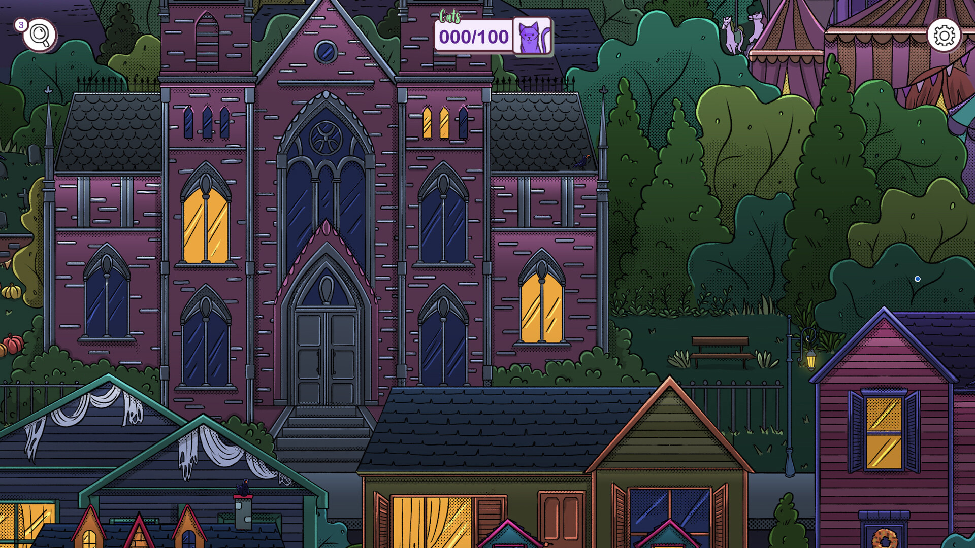 Hidden Cats in Spooky Town Screenshot 3