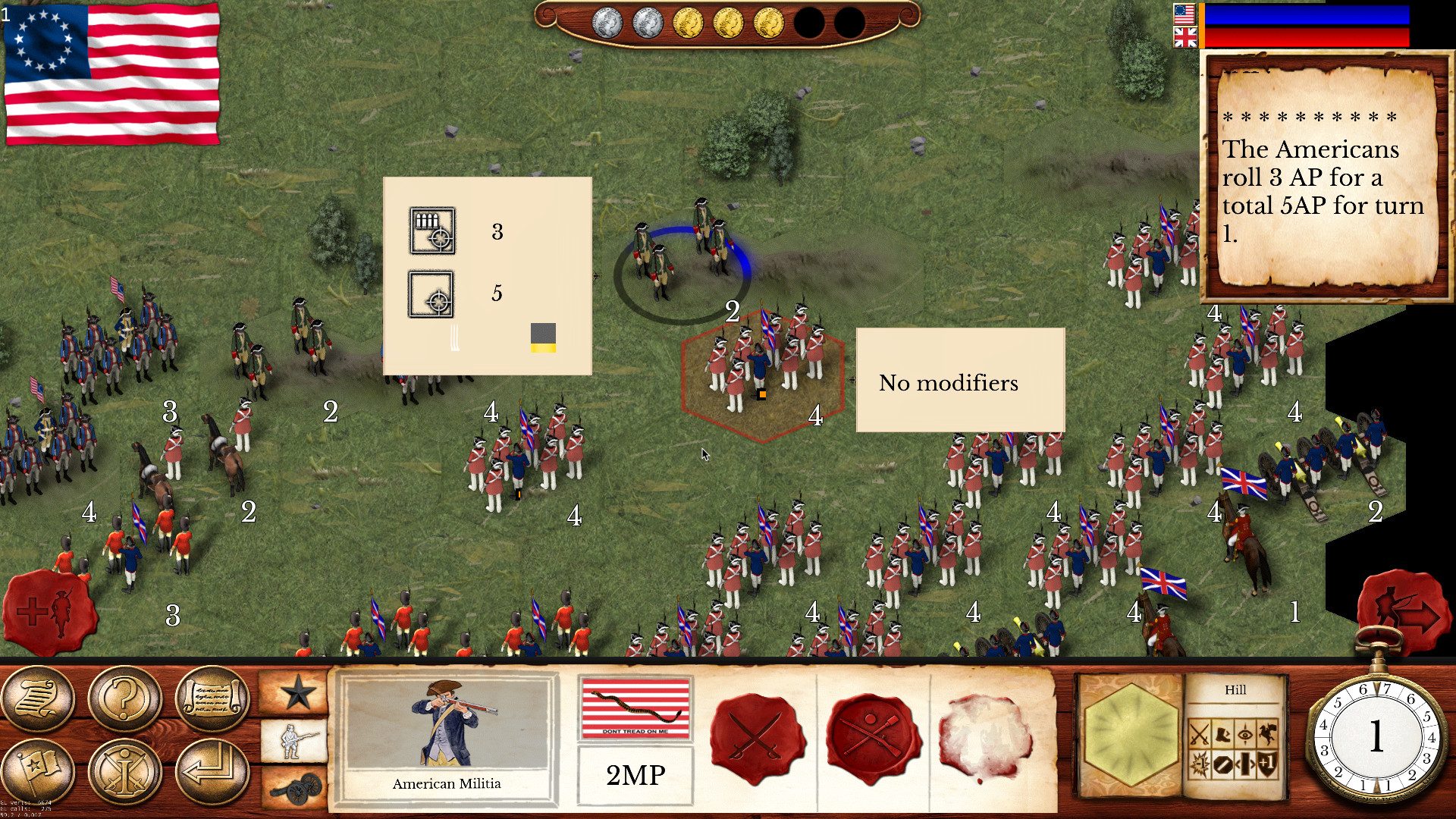 Hold the Line: The American Revolution Screenshot 4