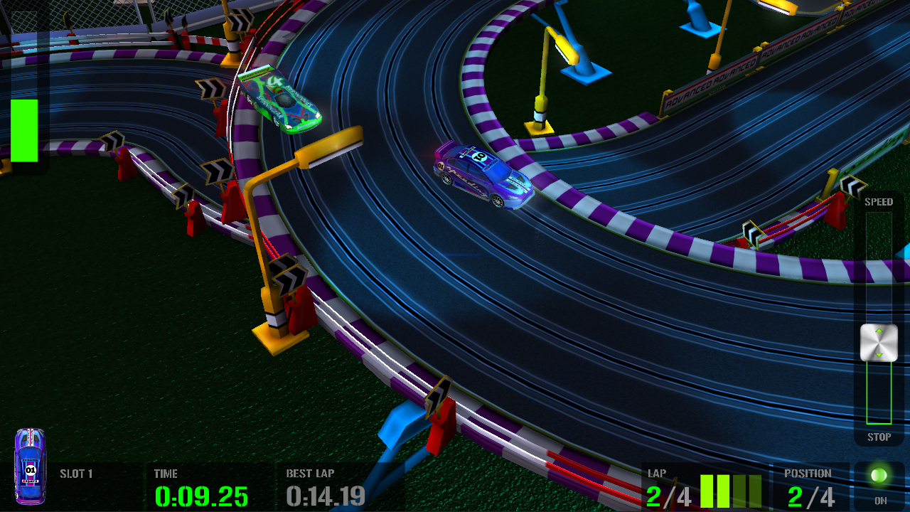 HTR+ Slot Car Simulation Screenshot 3