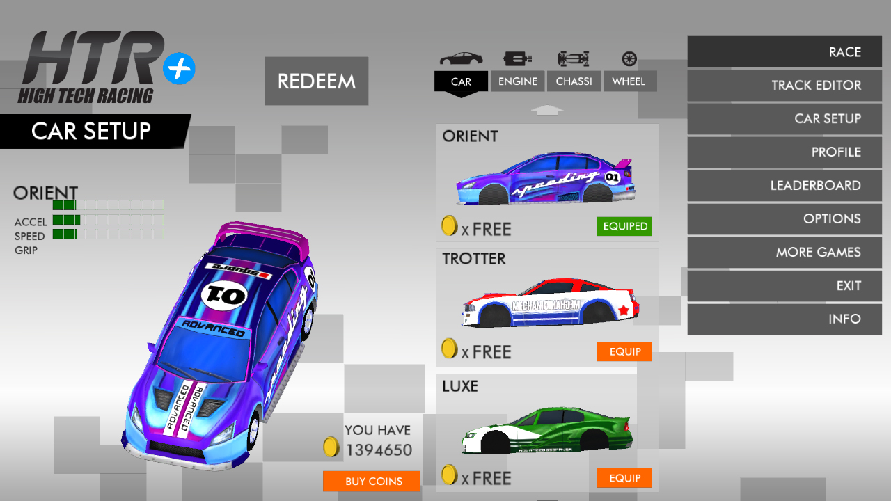 HTR+ Slot Car Simulation Screenshot 5