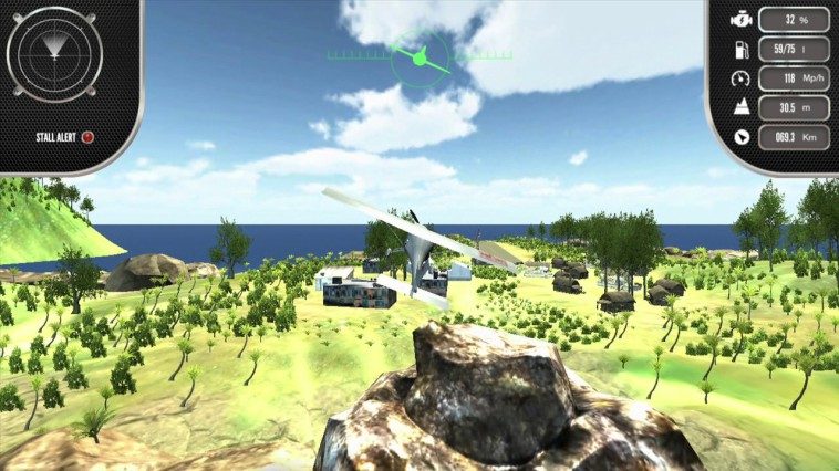 Island Flight Simulator Screenshot 1