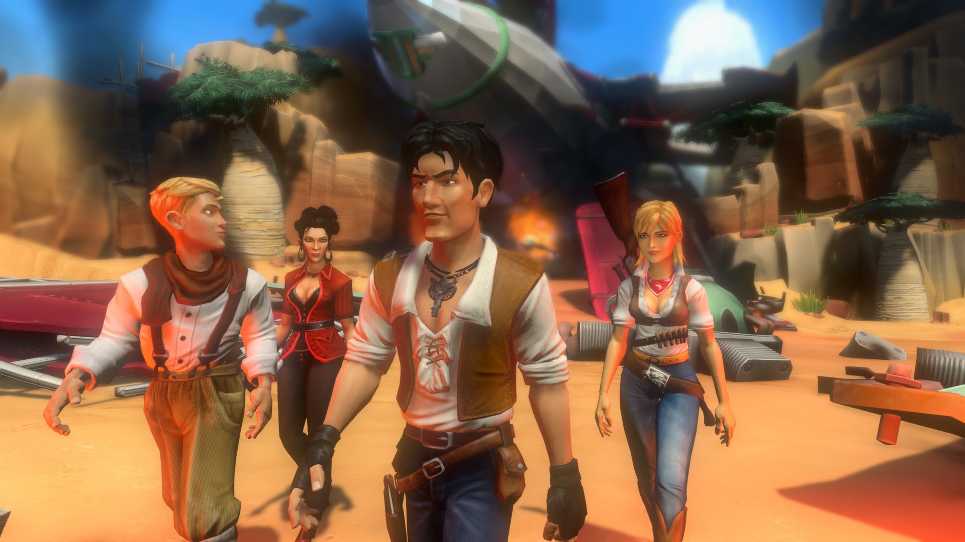 Jack Keane 2: The Fire Within Screenshot 2