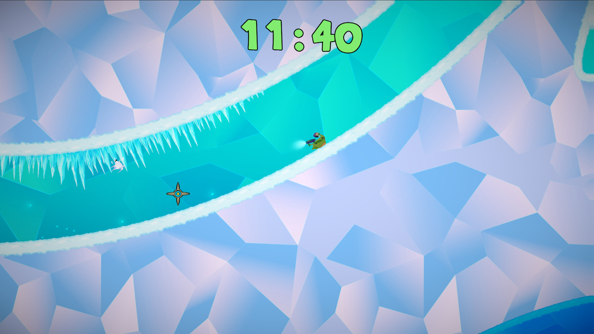 Kickback Slug: Cosmic Courier Screenshot 2