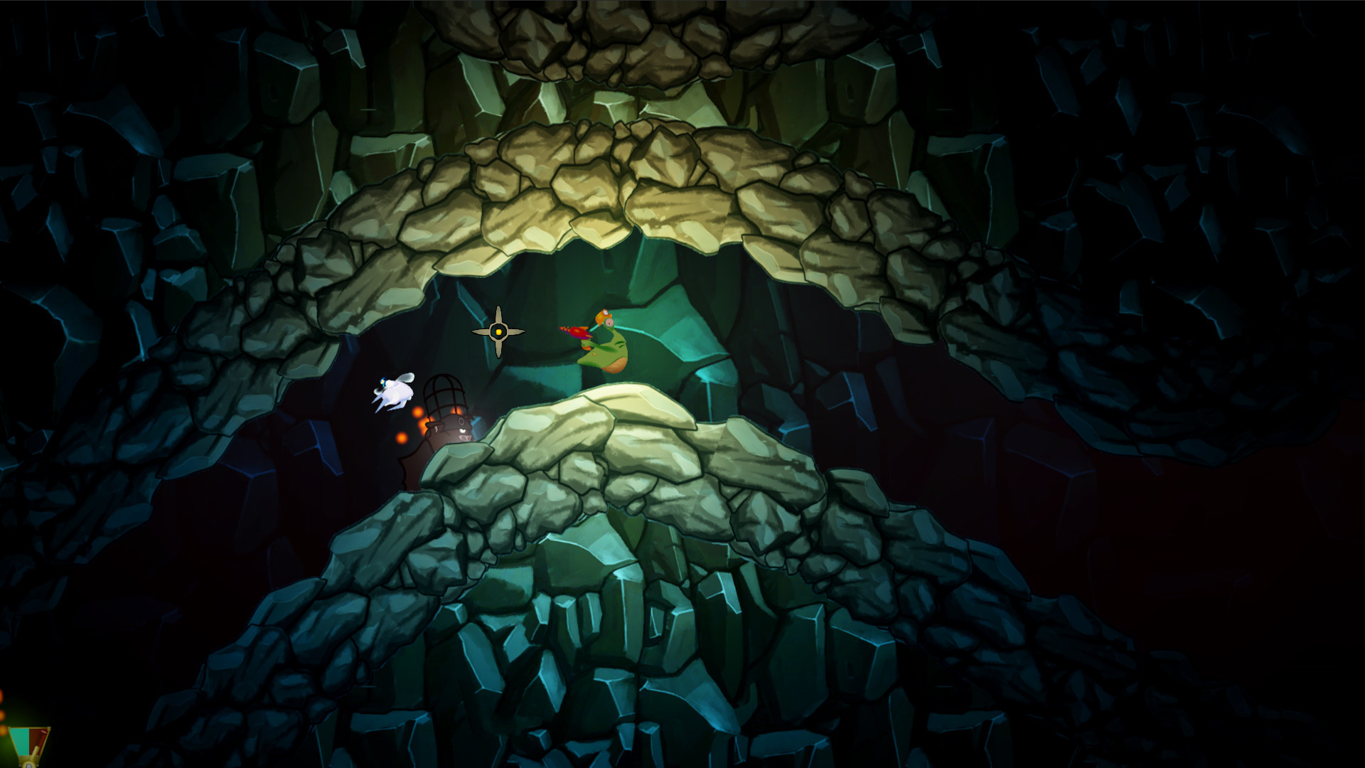 Kickback Slug: Cosmic Courier Screenshot 3