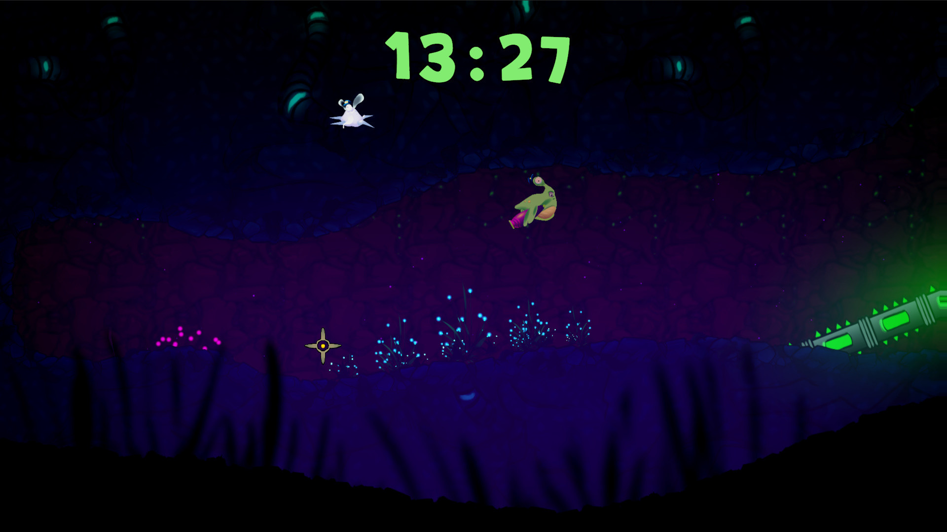Kickback Slug: Cosmic Courier Screenshot 5