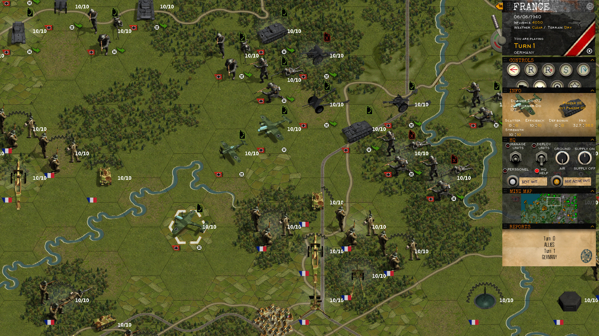 Klotzen! Panzer Battles Screenshot 1