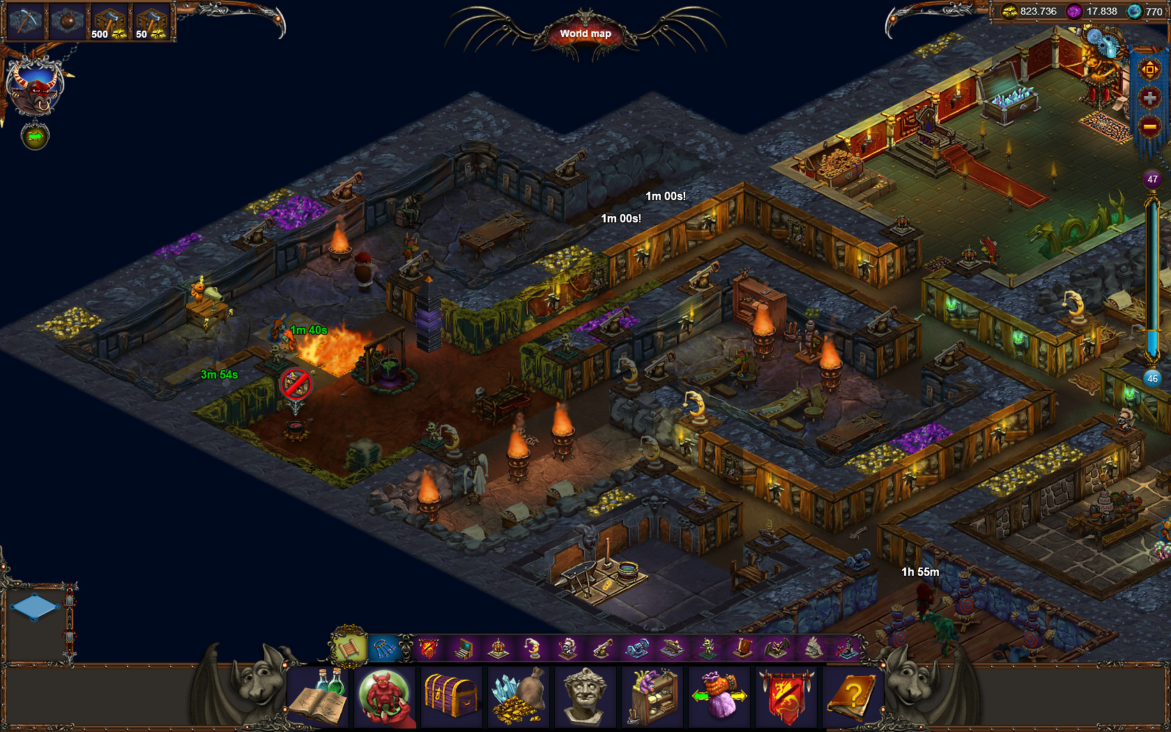 Little Imps: A Dungeon Builder Screenshot 2