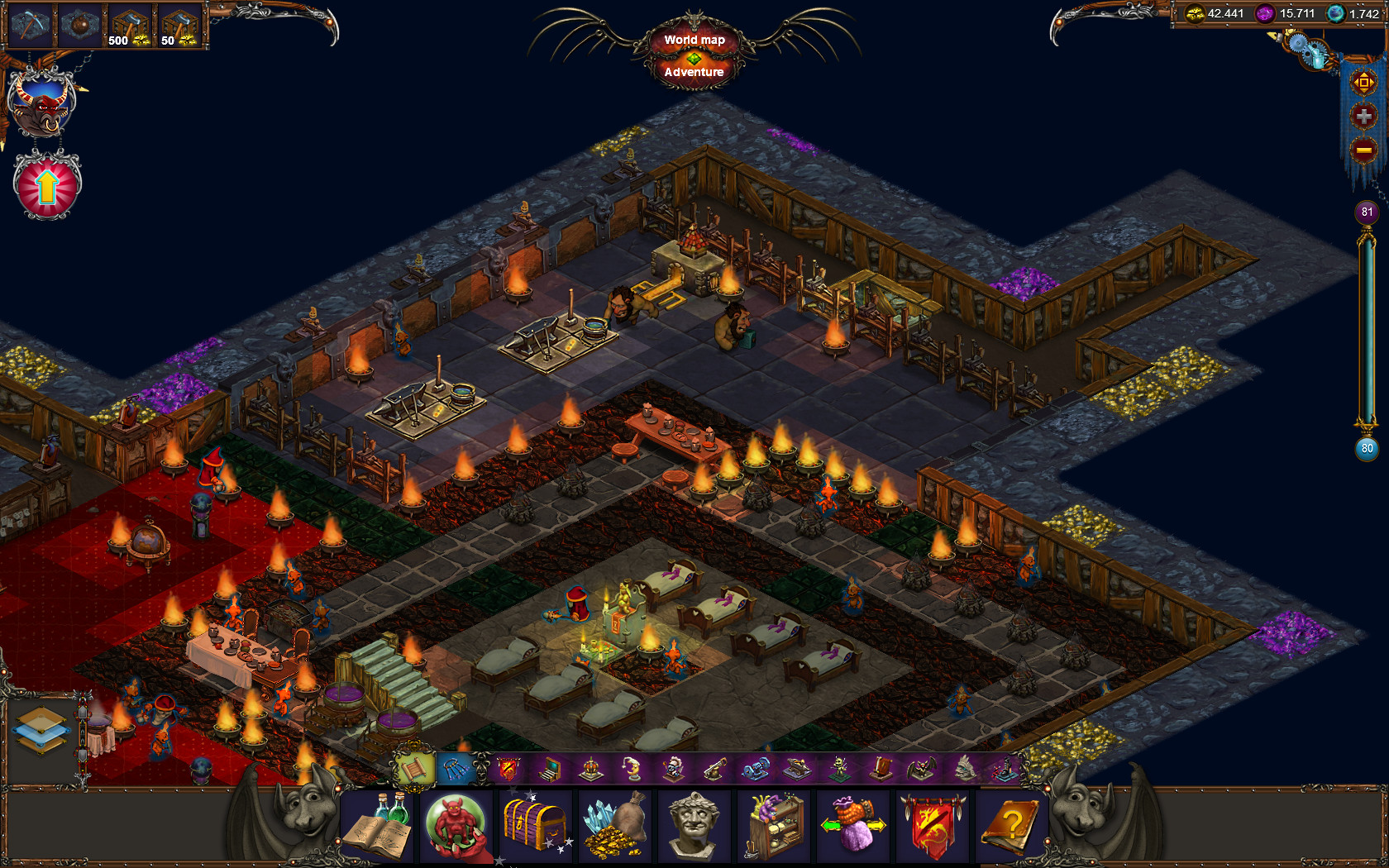 Little Imps: A Dungeon Builder Screenshot 5