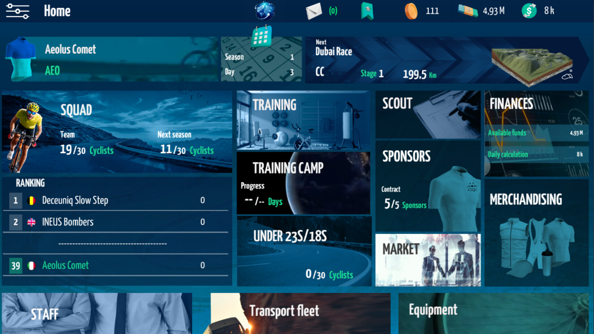 Live Cycling Manager 2022 Screenshot 1