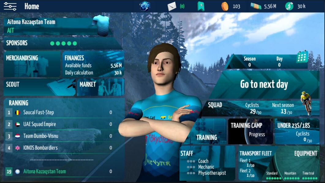 Live Cycling Manager 2023 Screenshot 1
