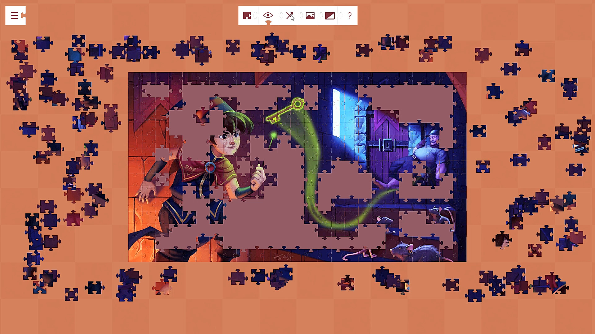 Magic Lessons in Wand Valley: A jigsaw puzzle tale Screenshot 3