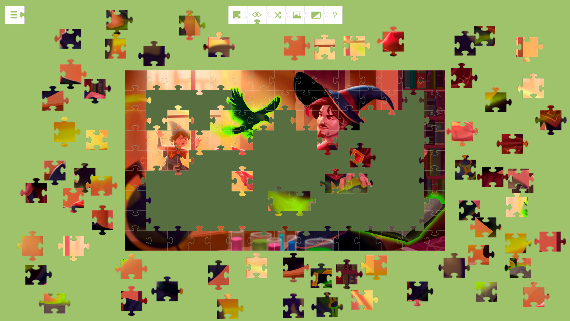 Magic Lessons in Wand Valley: A jigsaw puzzle tale Screenshot 5