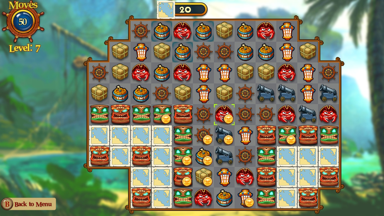 Match Three Pirates II Screenshot 2