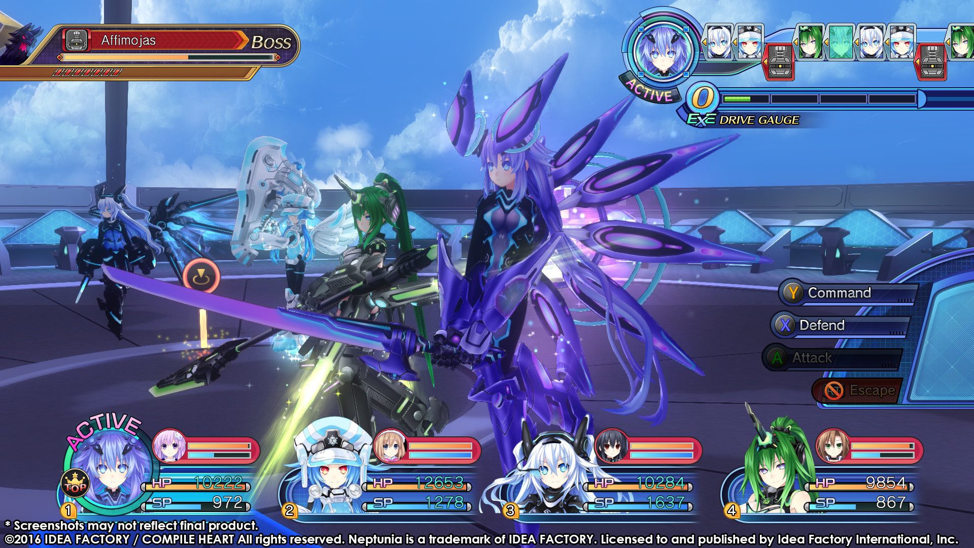 Megadimension Neptunia VII Screenshot 1