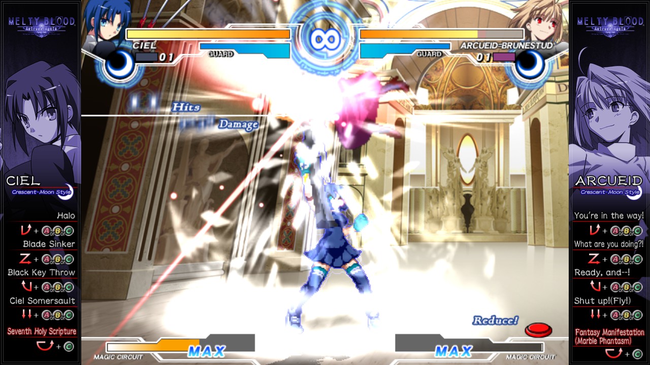 Melty Blood Actress Again Current Code Screenshot 2