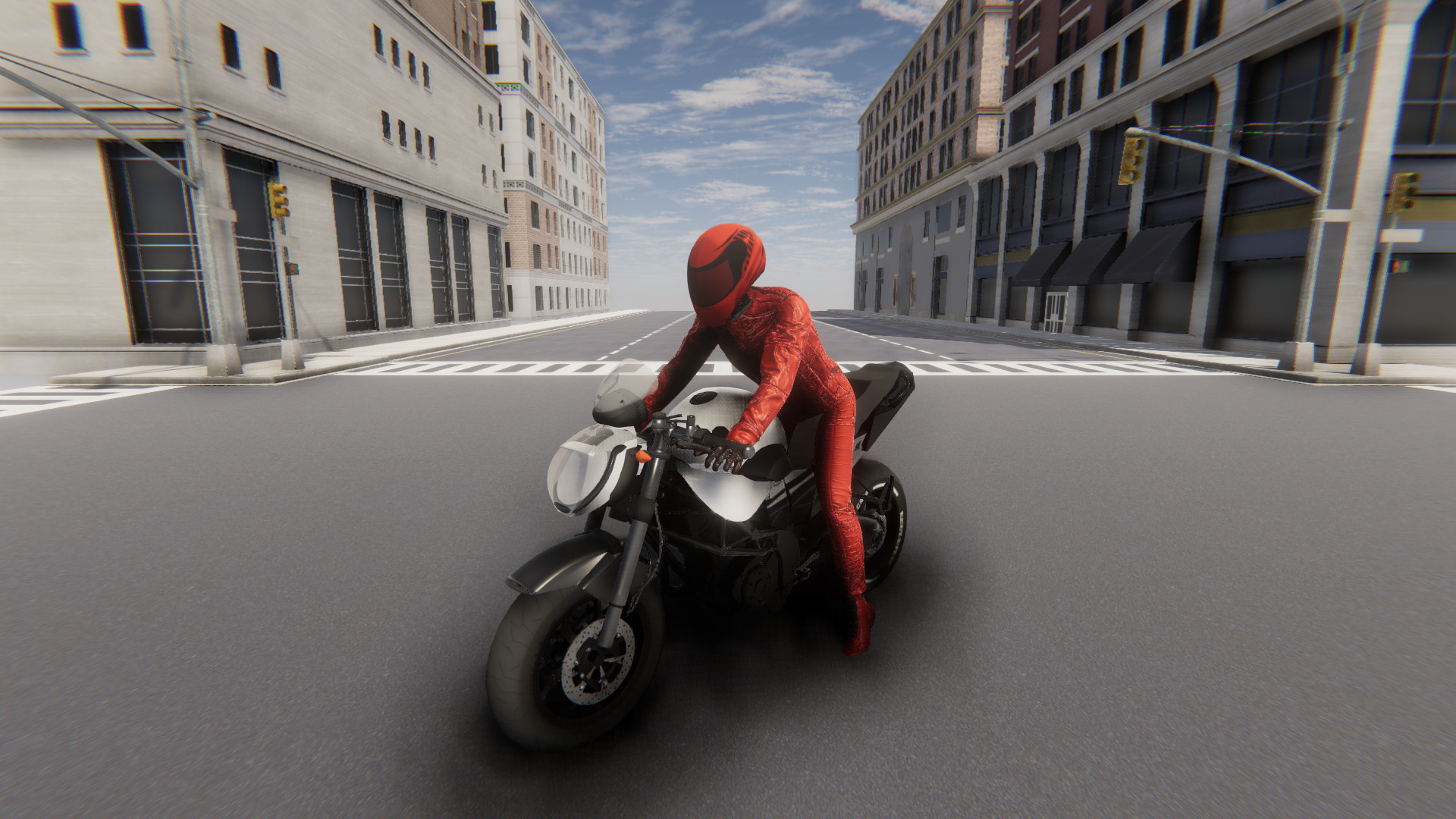 Motorcycle Biker Simulator Screenshot 1