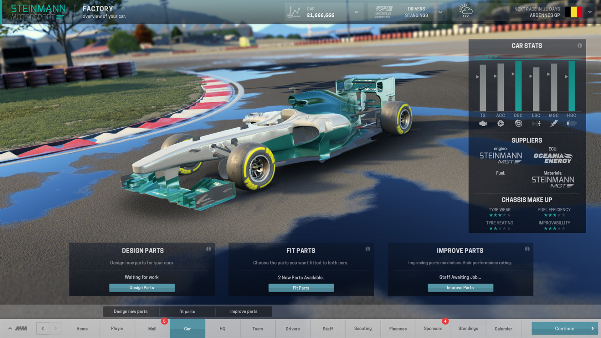 Motorsport Manager Screenshot 1