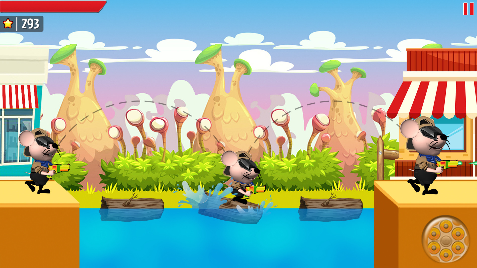 Mouse Mayhem Shooting & Racing Screenshot 4