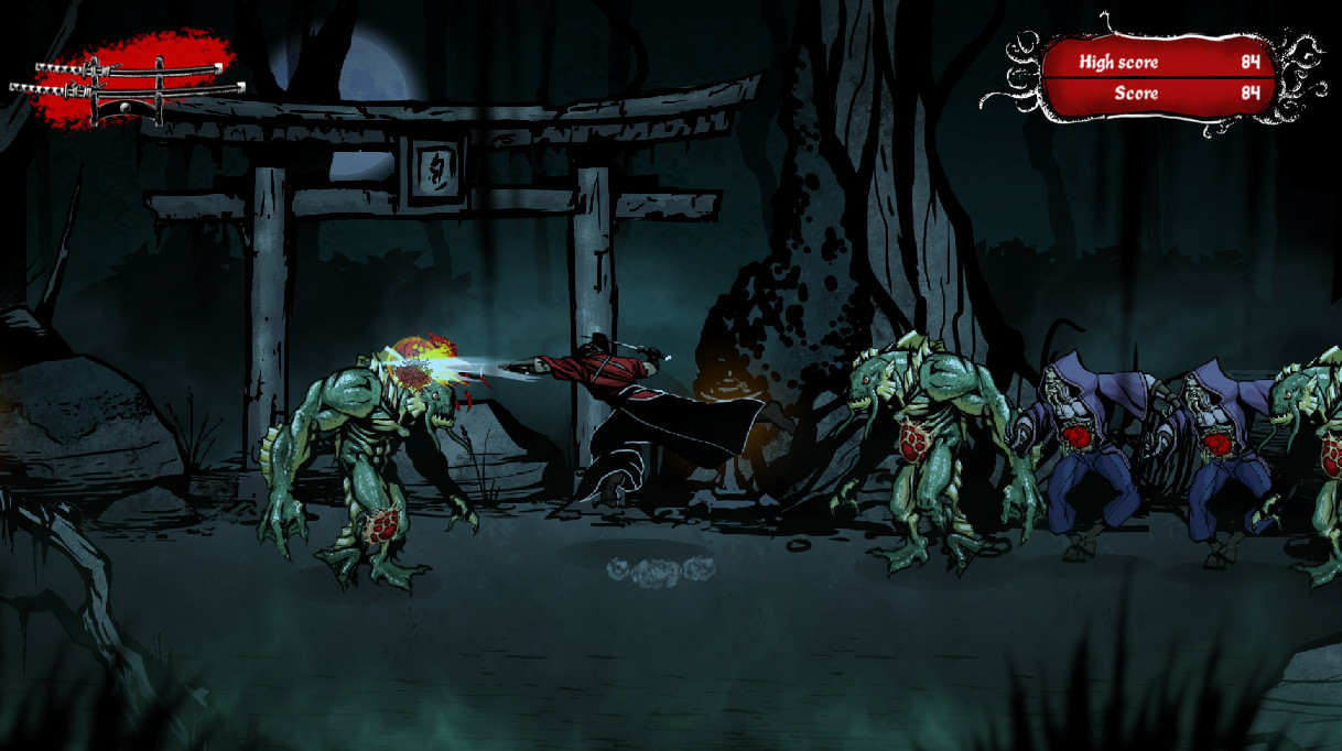 Musashi vs. Cthulhu Screenshot 1