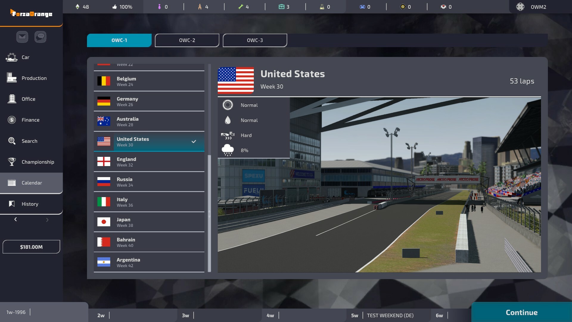 Open Wheel Manager 2 Screenshot 4