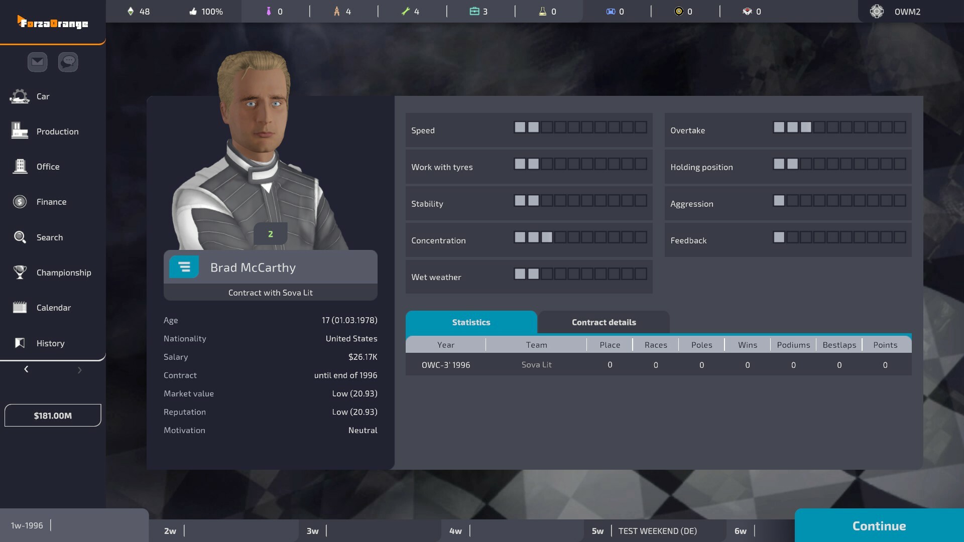 Open Wheel Manager 2 Screenshot 5