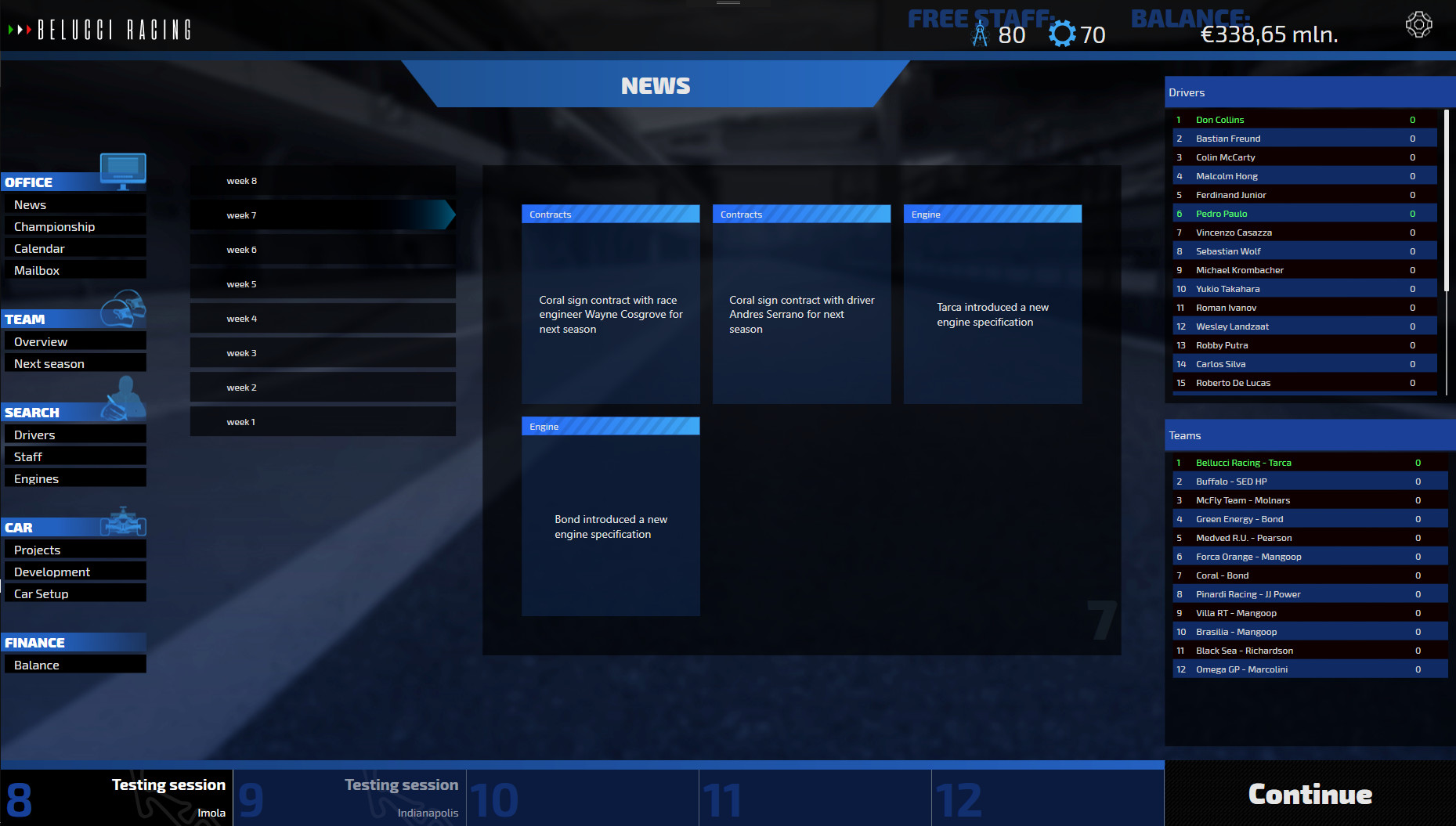 Open Wheel Manager Screenshot 2