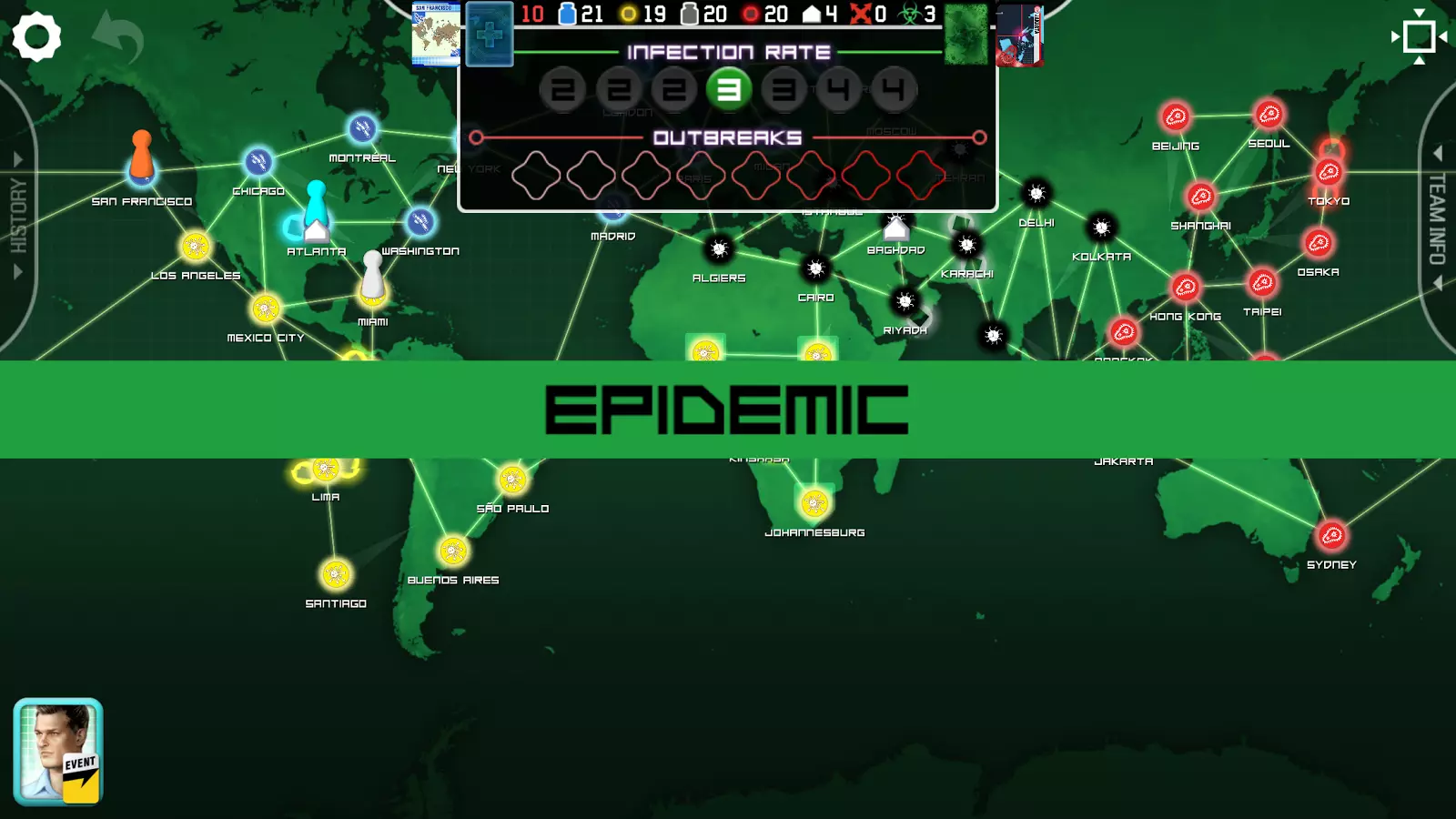Pandemic: The Board Game Screenshot 1