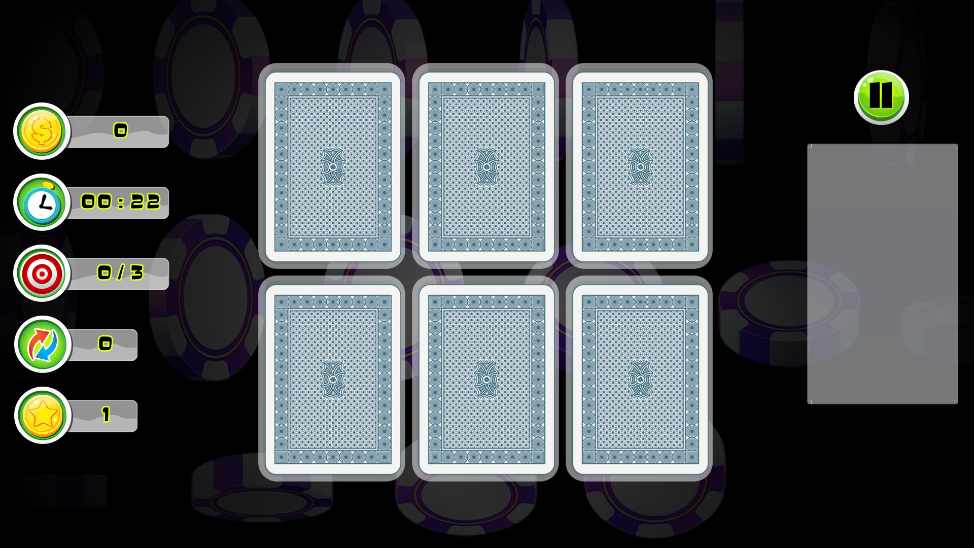 Poker Memory Screenshot 1