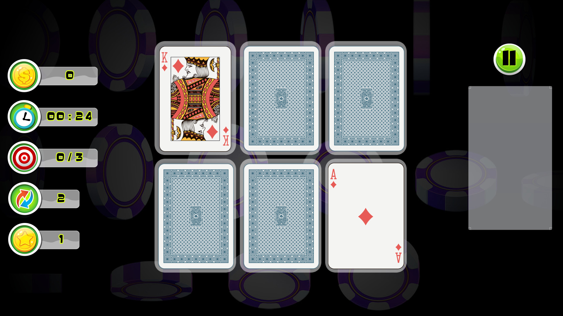 Poker Memory Screenshot 2