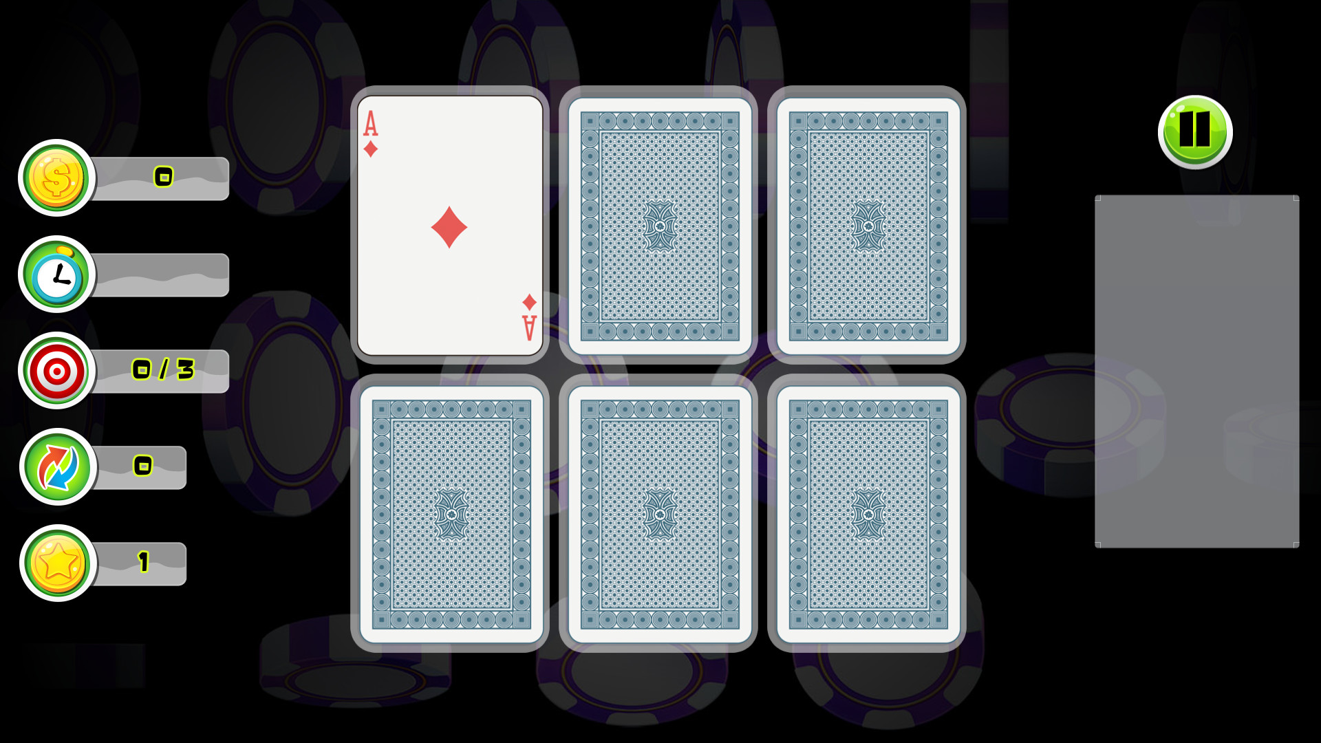 Poker Memory Screenshot 3