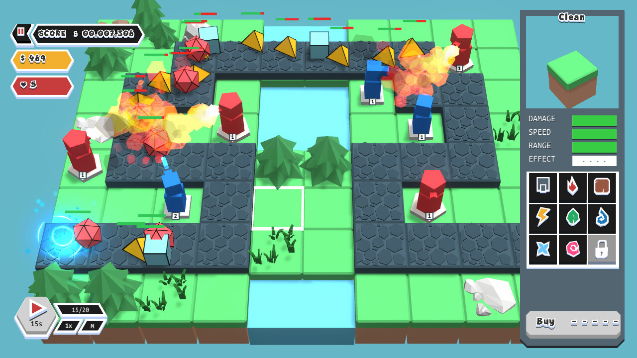 Polygons Tower Defense Screenshot 1