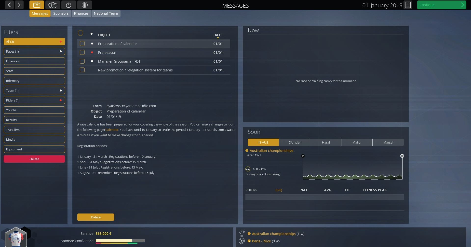 Pro Cycling Manager 2019 Screenshot 4