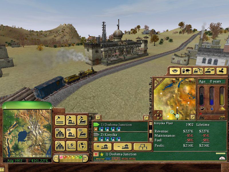 Railroad Tycoon 3 Screenshot 2