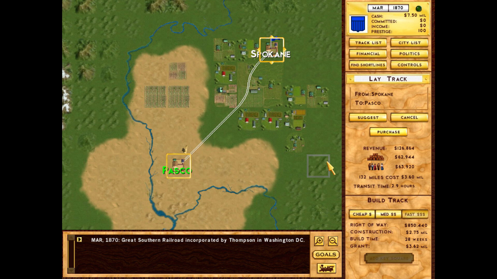 Rails Across America Screenshot 5