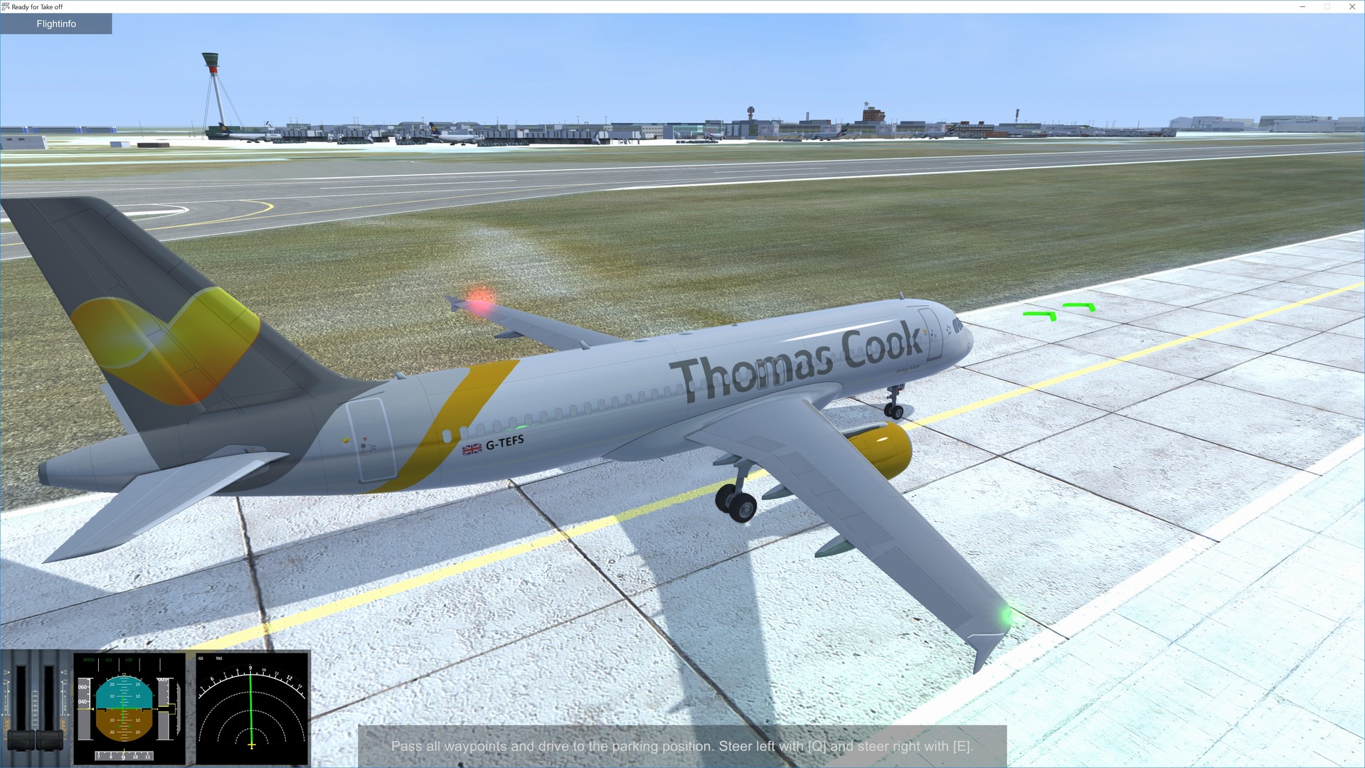 Ready for Take off - A320 Simulator Screenshot 3