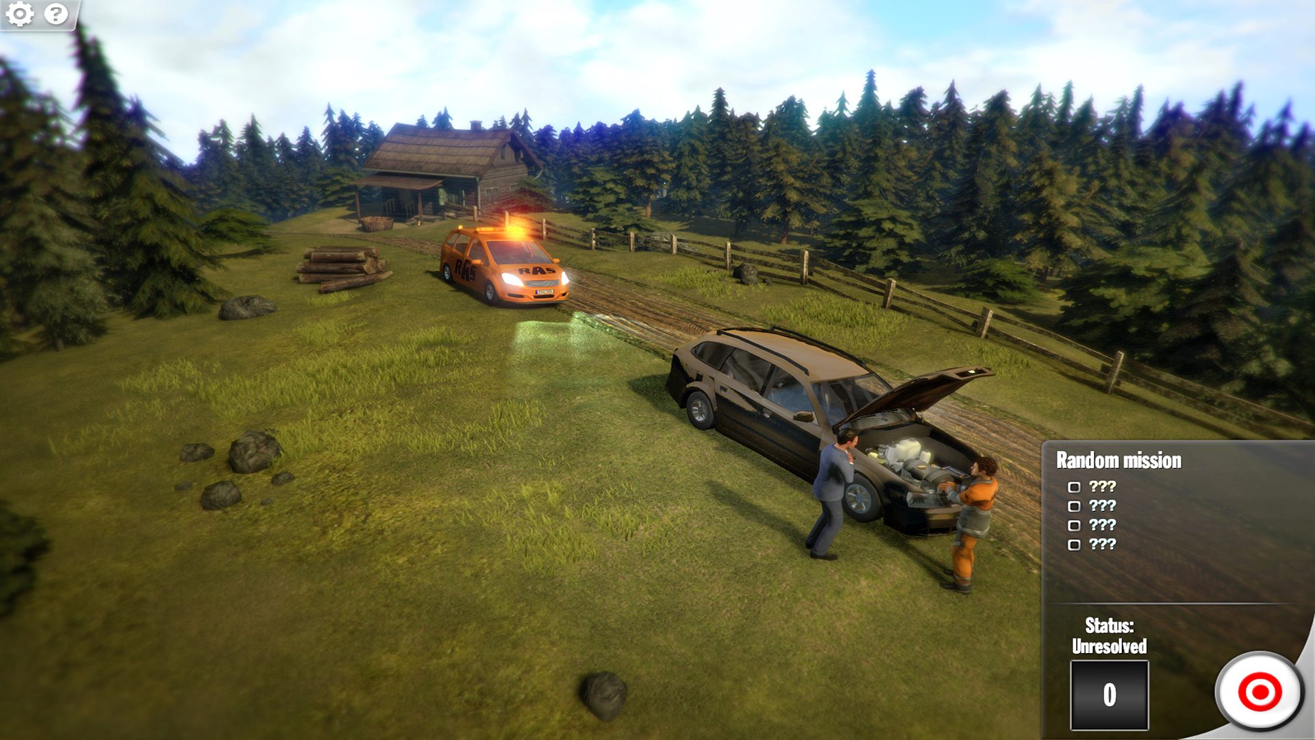 Roadside Assistance Simulator Screenshot 1