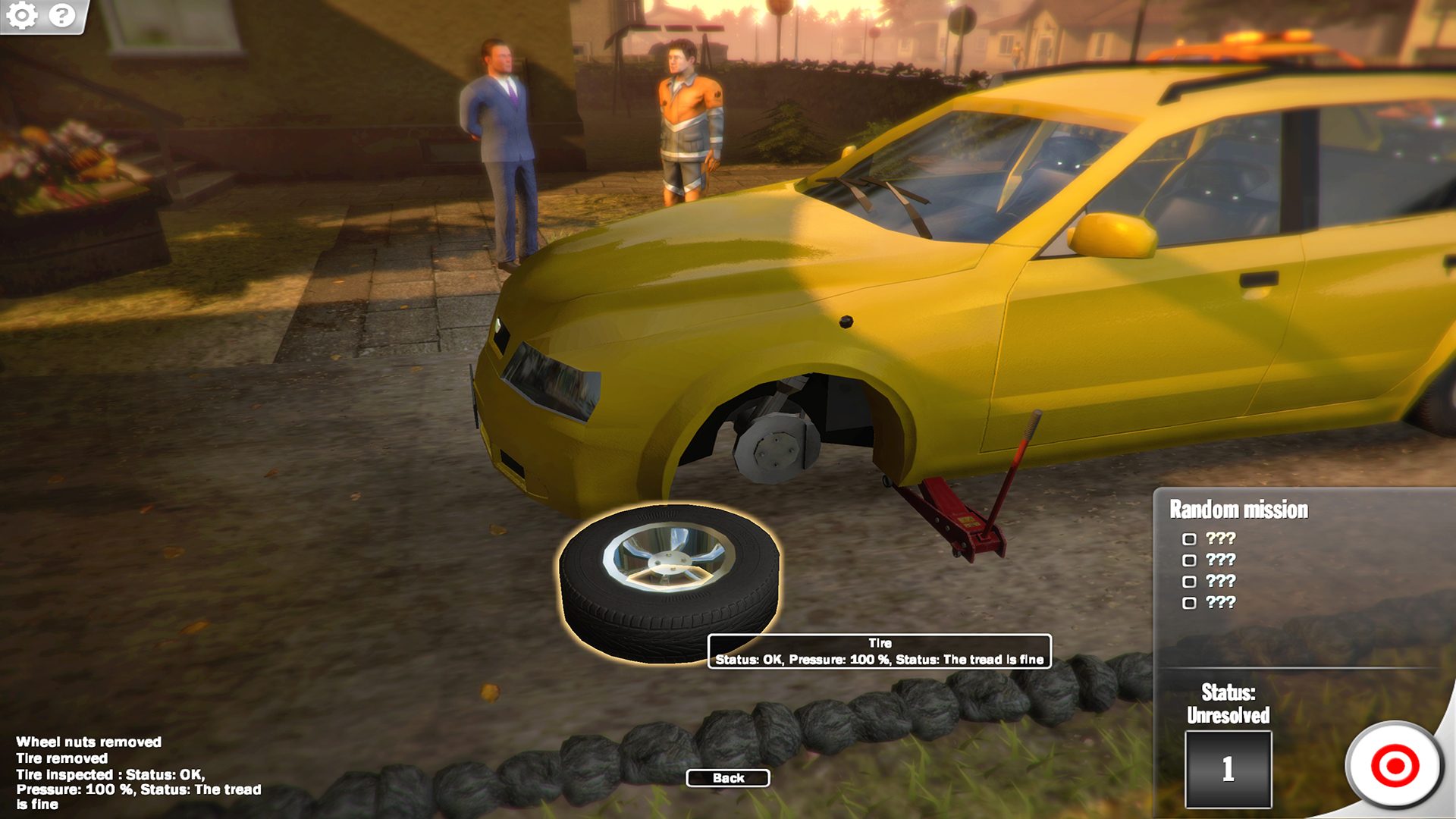 Roadside Assistance Simulator Screenshot 2