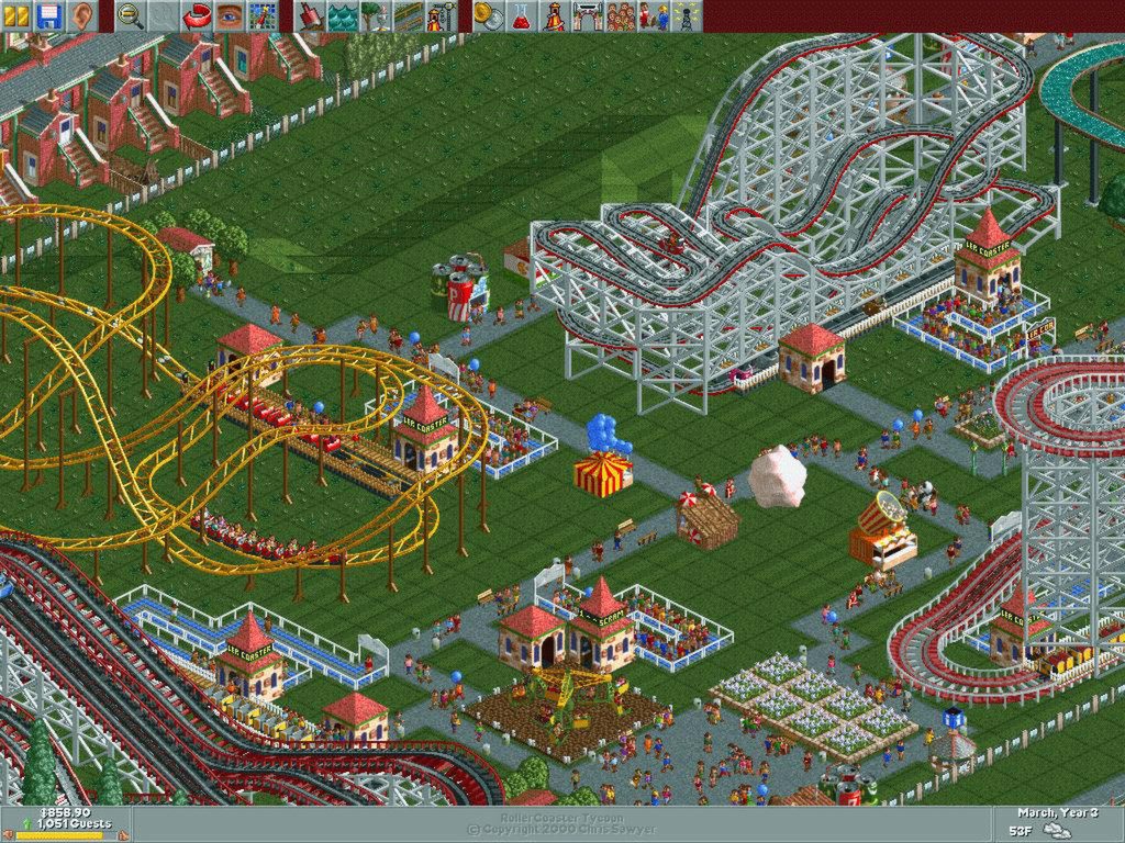 RollerCoaster Tycoon: Deluxe Screenshot 5