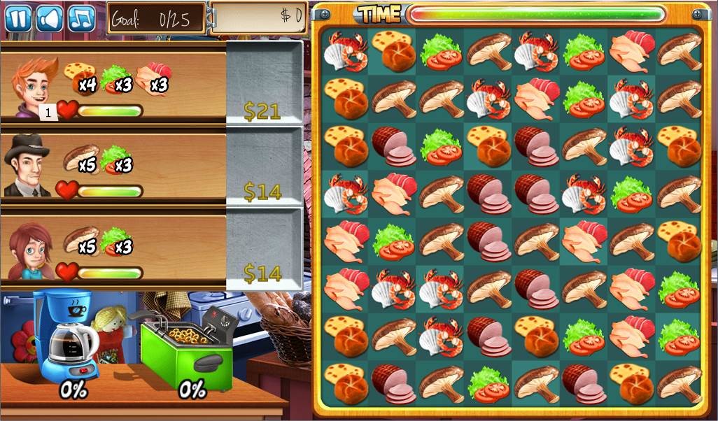 Rorys Restaurant: Winter Rush Screenshot 1