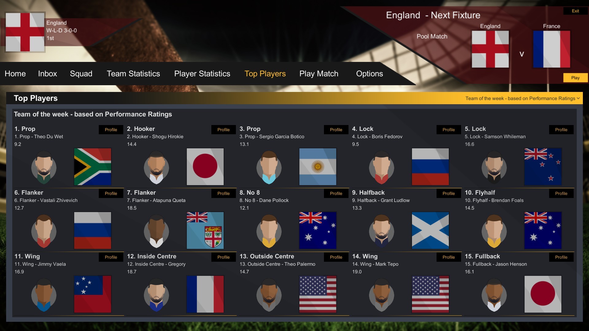 Rugby Champions Screenshot 4