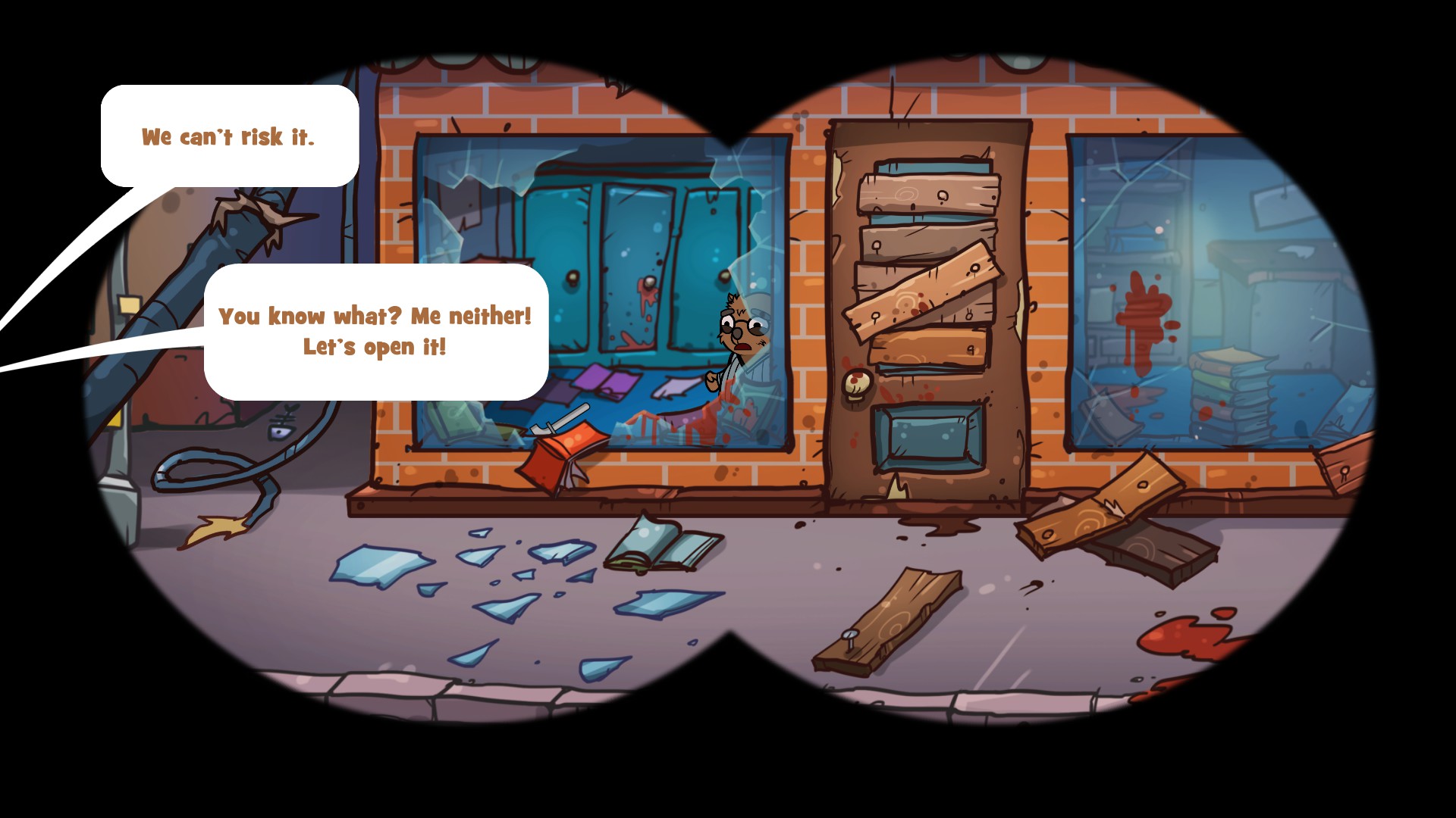 Scheming Through The Zombie Apocalypse: The Beginning Screenshot 4