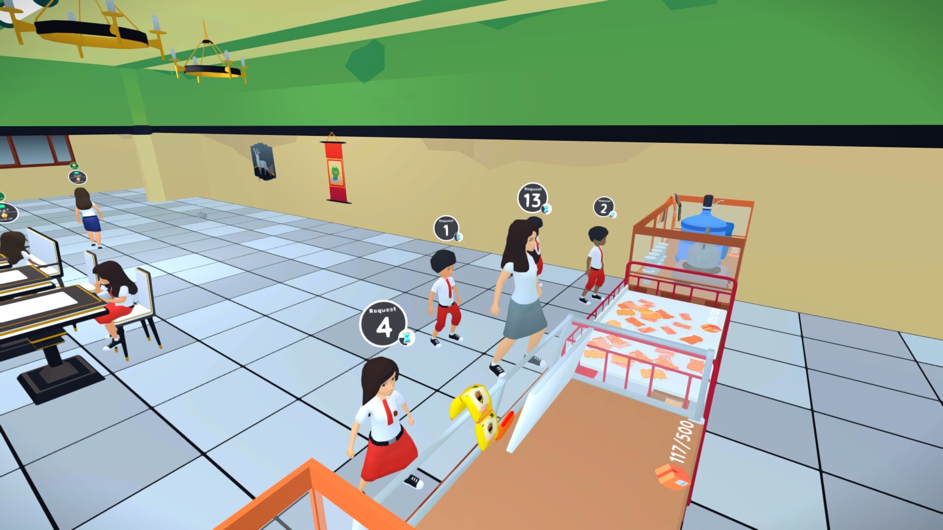 School Cafeteria Simulator Screenshot 3